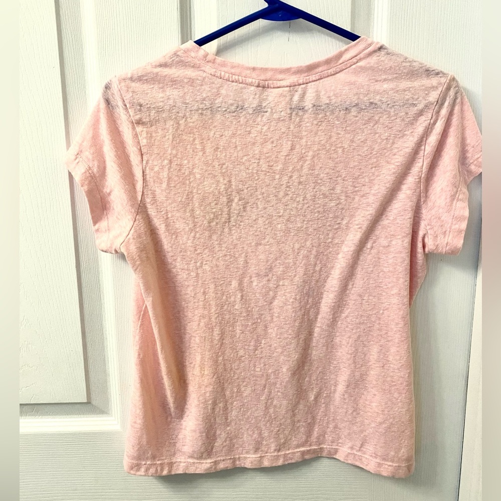 Victoria Secret ANGEL Pink Baby Tee - Picture 2 of 5